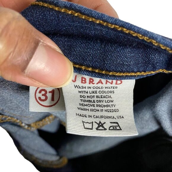 J Brand Women's Medium Indigo Super Skinny Denim Jeans - Picture 8 of 9